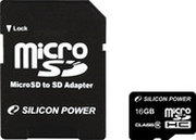 Silicon-Power microSDHC 16 Гб фото